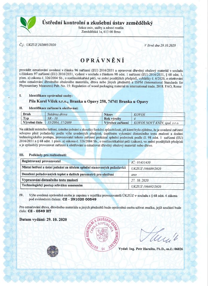 opravneni ht web